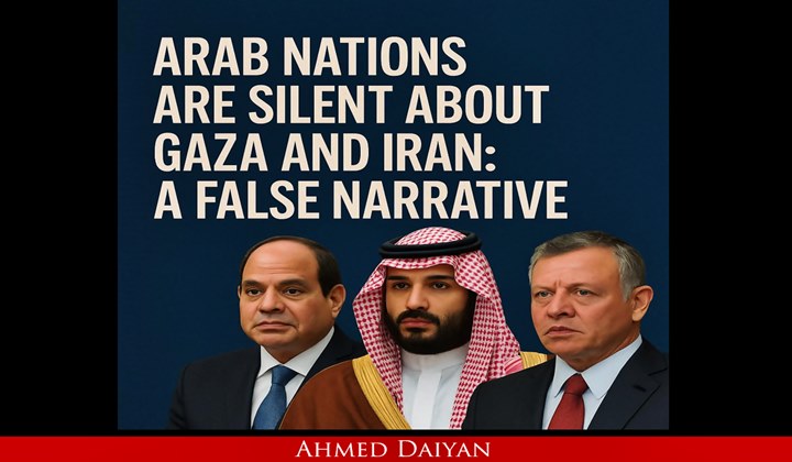 Arab nations silent about Gaza and Iran