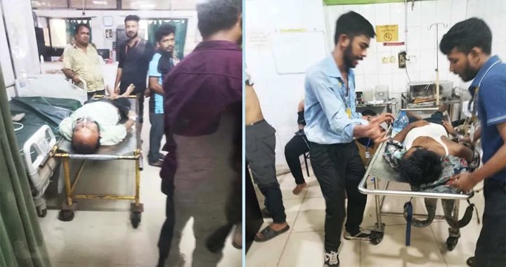 সচিবালয়ের সামনে শিক্ষার্থীদের সাথে পুলিশের সংঘর্ষ