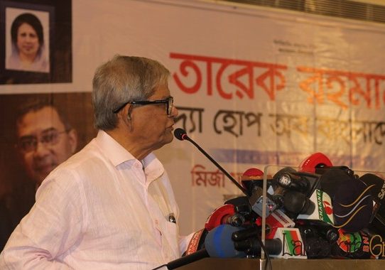 বিএনপির বিরুদ্ধে পরিকল্পিত চক্রান্তের কথা বললেন ফখরুল