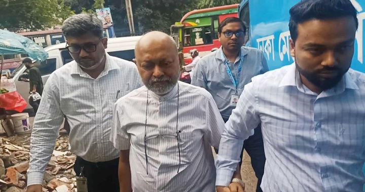 নাজমুল আহসান কলিমুল্লাহ কারাগারে