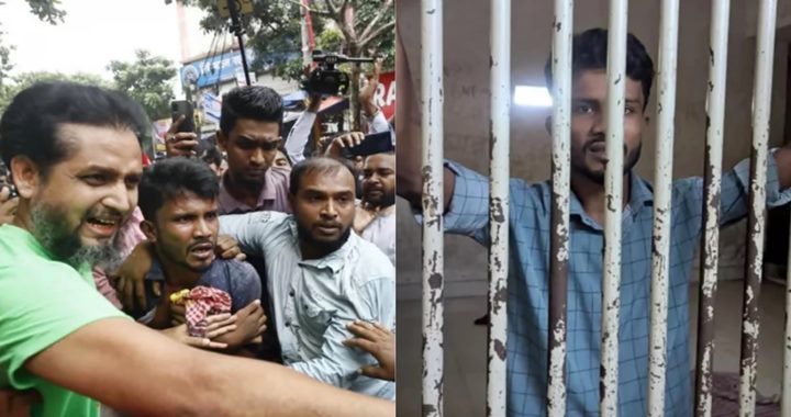 ধানমন্ডি ৩২ নম্বরে ফুল দিতে যাওয়া রিকশাচালক কারাগারে