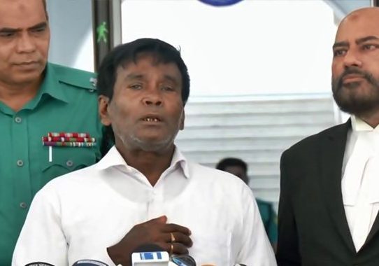 হাসিনার বিচার চেয়ে ট্রাইব্যুনালে সাঈদীর মামলার সাক্ষী