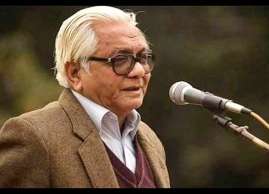 বামপন্থী রাজনীতিবিদ বদরুদ্দীন উমর মারা গেছেন