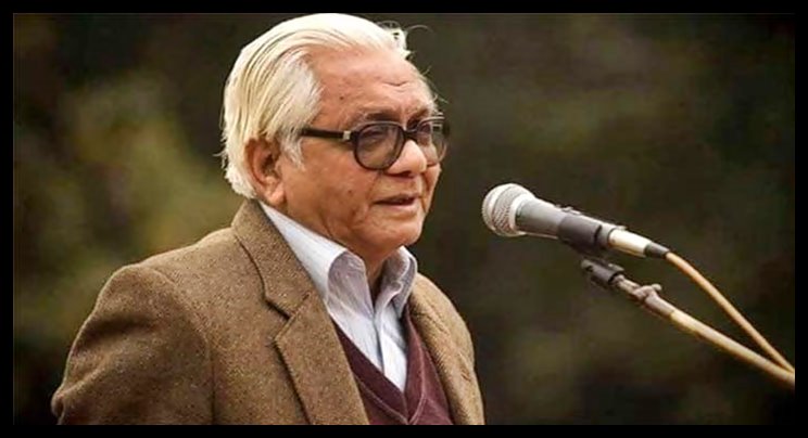 বামপন্থী রাজনীতিবিদ বদরুদ্দীন উমর মারা গেছেন