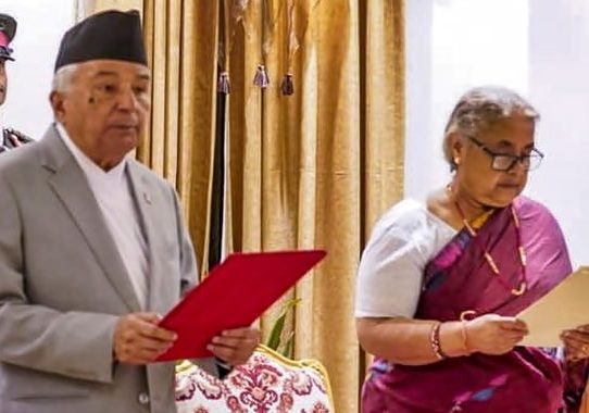 নেপালের অন্তর্বর্তী প্রধানমন্ত্রী হলেন সুশীলা কারকি