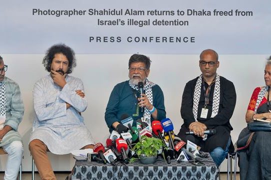 বন্দী থাকার অভিজ্ঞতা জানালেন শহিদুল আলম