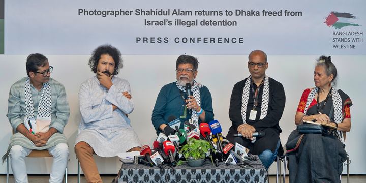 বন্দী থাকার অভিজ্ঞতা জানালেন শহিদুল আলম