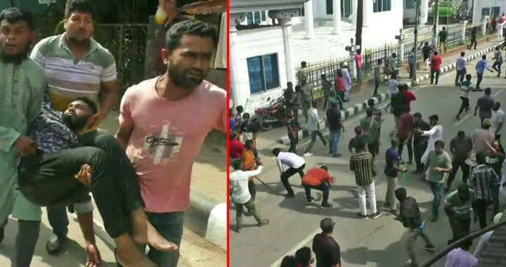 ভোলায় বিএনপি-বিজেপি সংঘর্ষ, আহত ৫৩