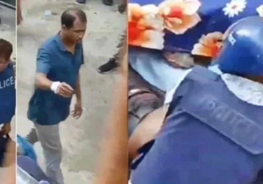 আশুলিয়ায় লাশ পুড়িয়ে দেন ওসি সায়েদ ও এএসআই বিশ্বজিৎ