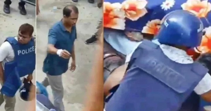 আশুলিয়ায় লাশ পুড়িয়ে দেন ওসি সায়েদ ও এএসআই বিশ্বজিৎ