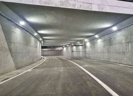 চালু হলো টিটিপাড়া ৬ লেনের আন্ডারপাস