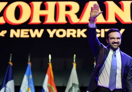 নিউইয়র্কের প্রথম মুসলিম মেয়র হলেন জোহরান মামদানি