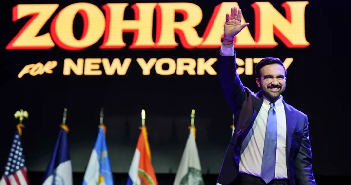 নিউইয়র্কের প্রথম মুসলিম মেয়র হলেন জোহরান মামদানি