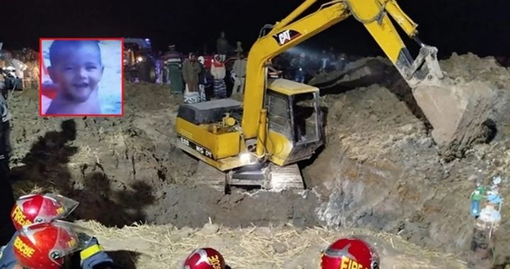 নলকূপের গর্তে পড়ে যাওয়া শিশু সাজিদ মারা গেছে