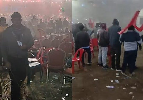 ফরিদপুর জিলা স্কুলে জেমসের কনসার্টে হামলা