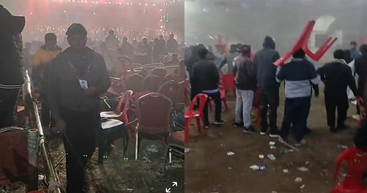 ফরিদপুর জিলা স্কুলে জেমসের কনসার্টে হামলা