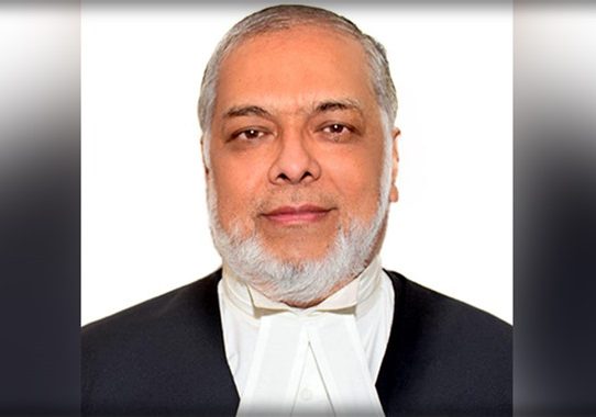 দেশের ২৬তম প্রধান বিচারপতি জুবায়ের রহমান চৌধুরী