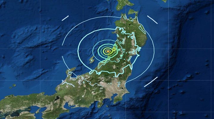 জাপানে ৭.৬ মাত্রার শক্তিশালী ভূমিকম্প