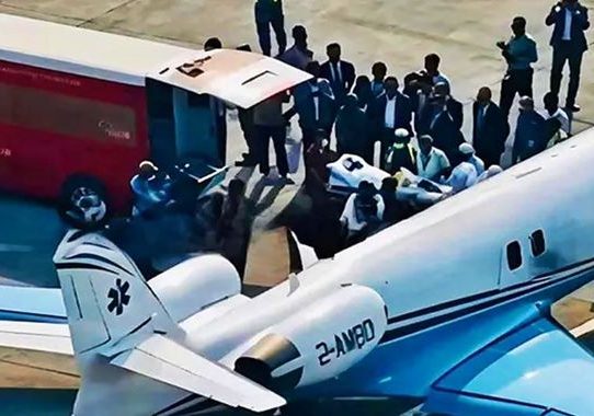 সিঙ্গাপুরে পৌঁছেছে করেছে হাদিকে বহনকারী এয়ার অ্যাম্বুলেন্স