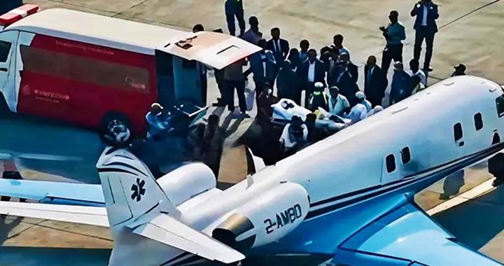 সিঙ্গাপুরে পৌঁছেছে করেছে হাদিকে বহনকারী এয়ার অ্যাম্বুলেন্স