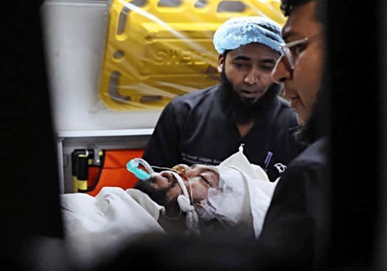 ওসমান হাদিকে সিঙ্গাপুরে নেওয়া হচ্ছে