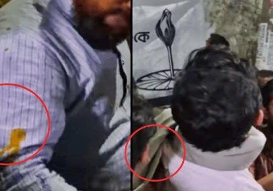 নাসীরুদ্দীন পাটওয়ারীর পথসমাবেশে ডিম নিক্ষেপ