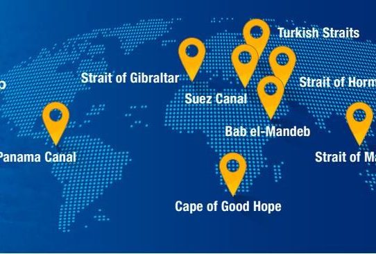 ভূরাজনীতির জন্য বিশ্বের সবচেয়ে গুরুত্বপূর্ণ ১০ নৌপথ