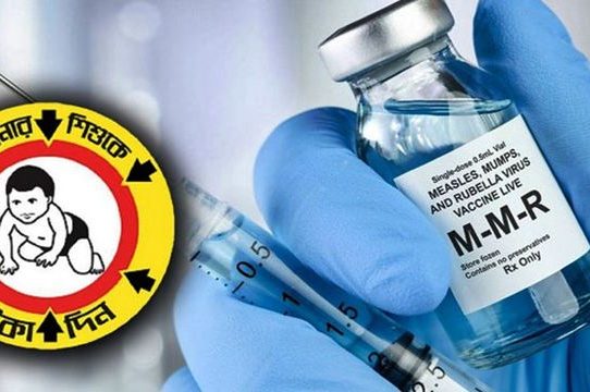 হামের টিকা পেয়েছে ৯৪ লাখ ২৪ হাজার শিশু