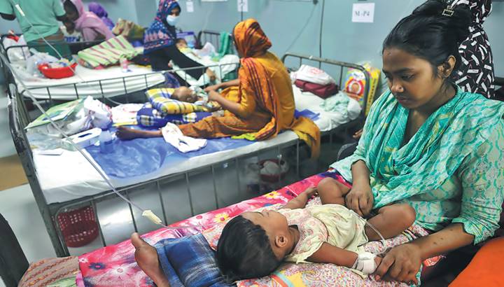 এক মাসে হাম ও উপসর্গ নিয়ে ১৯৮ শিশুর মৃত্যু