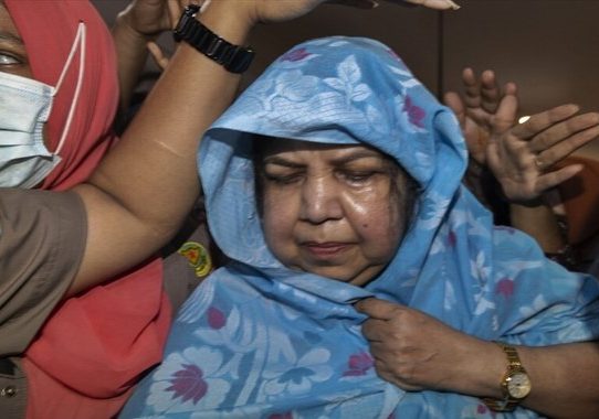 সাবেক স্পিকার শিরীন শারমিন চৌধুরী কারাগারে