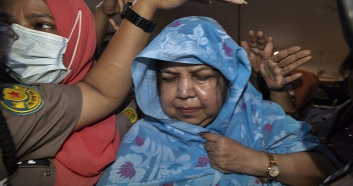 সাবেক স্পিকার শিরীন শারমিন চৌধুরী কারাগারে