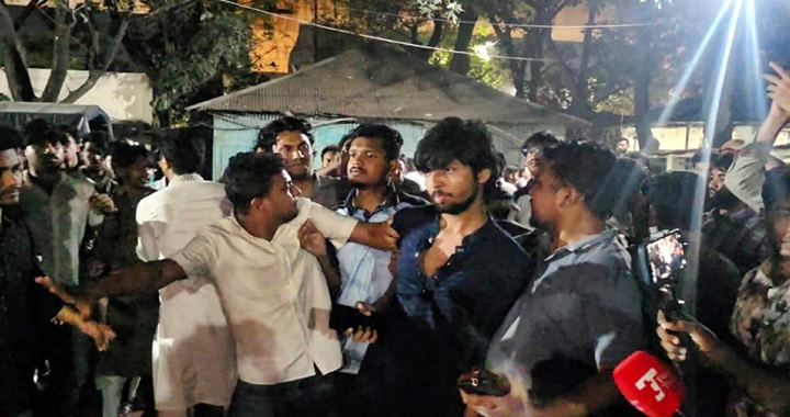 জুবায়ের-মুসাদ্দিকের ওপর ছাত্রদলের হামলা