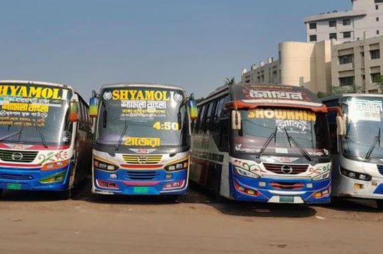 দূরপাল্লার বাসযাত্রায় নতুন ভাড়ার তালিকা প্রকাশ