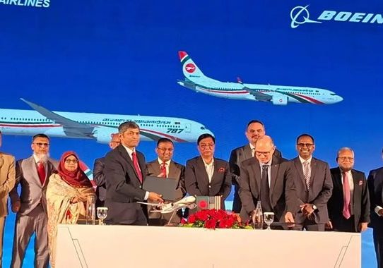 ১৪টি উড়োজাহাজ কিনতে বোয়িংয়ের সঙ্গে চুক্তি