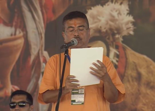 পশ্চিমবঙ্গের মুখ্যমন্ত্রীর শপথ নিলেন শুভেন্দু অধিকারী