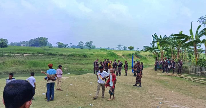বিজিবি-সীমান্তবাসীর শক্ত প্রতিরোধে পিছু হটল বিএসএফ