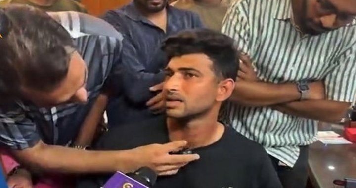 ওসি ক্রিকেটার নাঈমকে বলেন ‘চোখ নামিয়ে কথা বল’