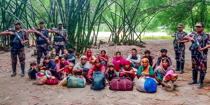 বিভিন্ন সীমান্তে পুশ ইন ঠেকাল বিজিবি