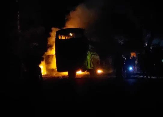 ফরিদপুরের ভাঙ্গায় বাসচাপায় নিহত ৫