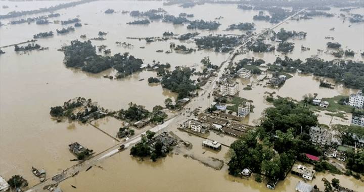 বন্যায় ক্ষতিগ্রস্ত ৬ লাখের বেশি মানুষ
