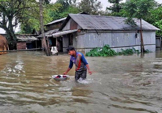 দেশের ১৪ জেলায় বন্যার শঙ্কা