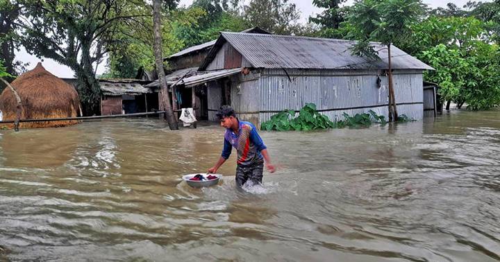 দেশের ১৪ জেলায় বন্যার শঙ্কা