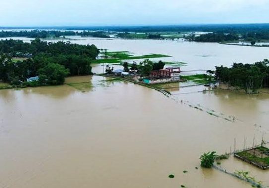 বন্যায় মৃত্যু বেড়ে ৫৮, ক্ষতিগ্রস্ত ১২ লাখ মানুষ