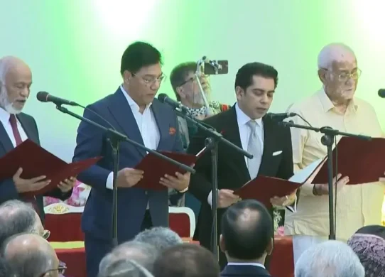 শপথ নিলেন চার মন্ত্রী ও দুই প্রতিমন্ত্রী