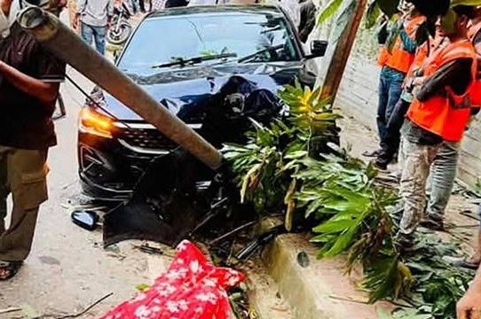 বারিধারায় গাড়িচাপায় শ্রমিকের মৃত্যু: ৯ লাখ টাকায় আপস